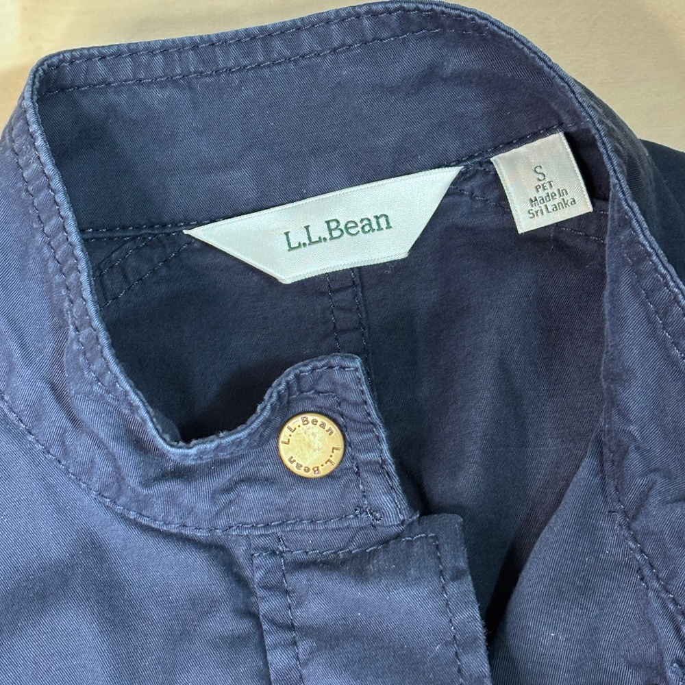 LL Bean Freeport Field Utility Jacket - Navy Blue - Picture 7 of 7